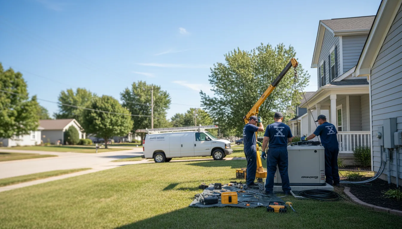 Generator Installation in North Liberty, IA near me